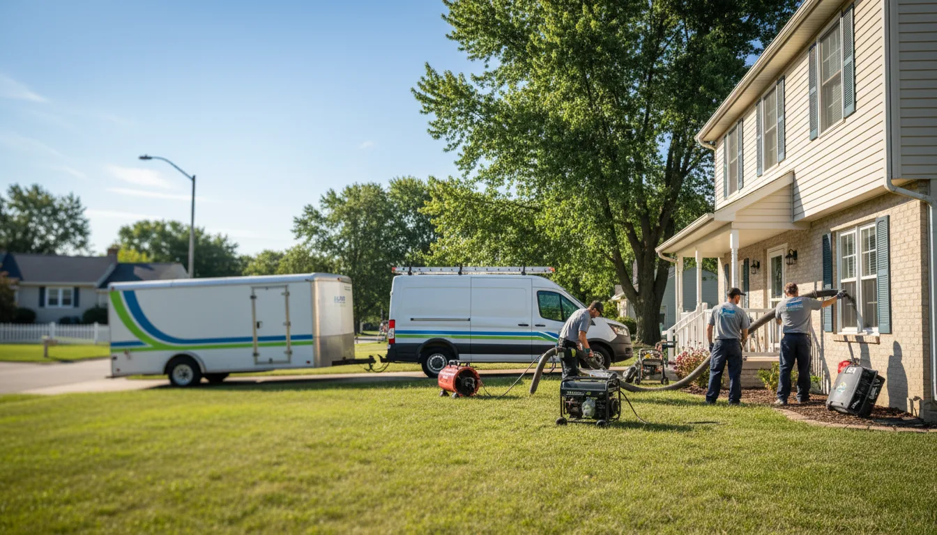 Flooded Basement Restoration And Cleanup With Repair in Sedgwick, KS near me